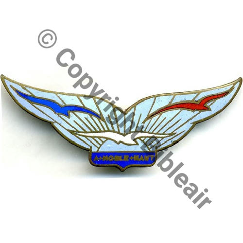 ECH  A1203NH BA.742 ECHOUBOULAIN Maison des Ailes  SM Bol prison Dos lisse Email 9Eur03.06 